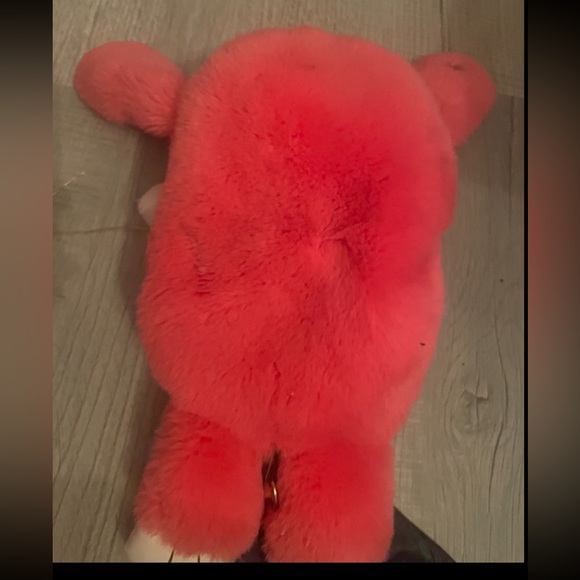 Pink Bunny Bag (HAS SMALL PAINT STAIN) Does Not Have A Strap - Picture 2 of 4